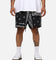 Individualist Lab Finger Print Bandana Shorts Black