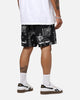 Individualist Lab Finger Print Bandana Shorts Black