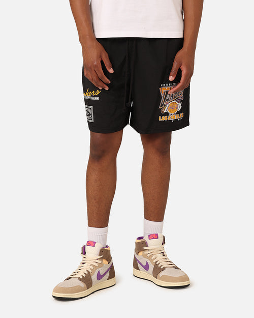 Mitchell & Ness Los Angeles Lakers Tri 2.0 Shorts Black