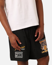 Mitchell & Ness Los Angeles Lakers Tri 2.0 Shorts Black