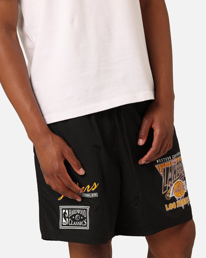 Mitchell & Ness Los Angeles Lakers Tri 2.0 Shorts Black