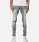 MNML X560 Skinny Glitter Denim Jeans Blue