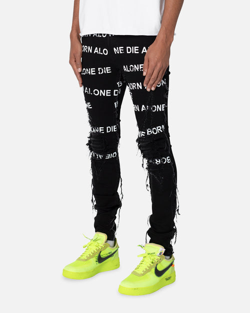 MNML X563 Skinny Creek Denim Jeans Black