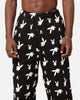 Playboy Gold All Over Bunny Track Pants Black