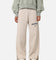 Nike Women's Sportswear Pheonix Fleece Wide Leg Logo Pants Light Orewood Brown