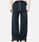 Nike Women's Sportswear Pheonix Fleece Wide Leg Logo Pants Armory Navy