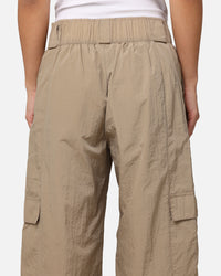 Nike Women's Sportswear High Waisted Woven Cargo Pants Khaki/Black