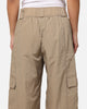 Nike Women's Sportswear High Waisted Woven Cargo Pants Khaki/Black