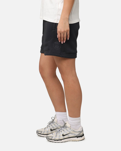 Jordan Women's Paris Saint-Germain Brooklyn Fleece Graphic Shorts Off Noir