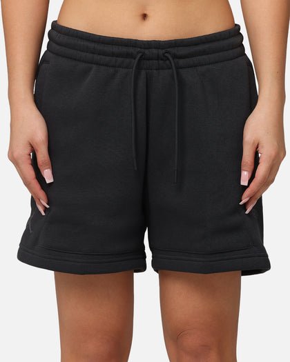 Jordan Women's Paris Saint-Germain Brooklyn Fleece Graphic Shorts Off Noir