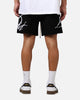 Diet Starts Monday Knitted Script Shorts Black