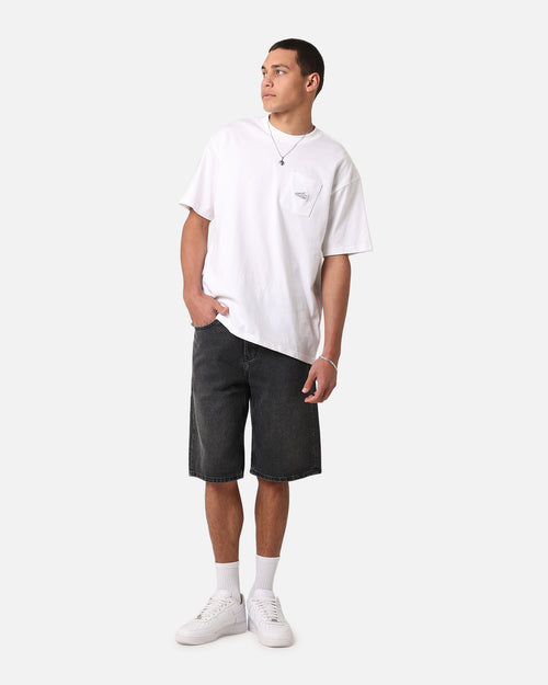 Calvin Klein 90's Loose Denim Short Washed Black