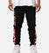 Pro Standard San Francisco 49ers Fast Lane Track Pants Black
