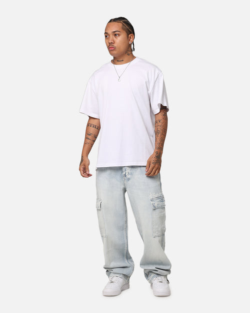 Ksubi Riot Cargo Pant Blue Ice Denim