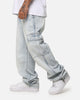 Ksubi Riot Cargo Pant Blue Ice Denim
