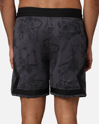Jordan DRI-Fit Sport Printed Diamond Shorts Black/Dark Shadow