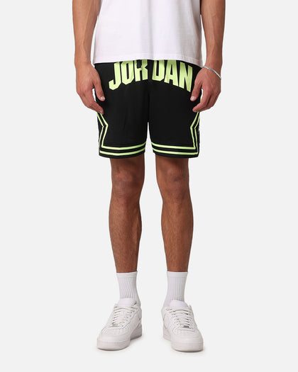 Jordan Dri-FIT Sport Diamond Shorts Black/Volt Glow