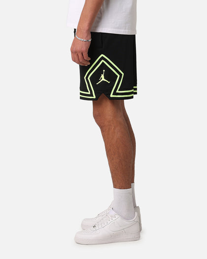 Jordan Dri-FIT Sport Diamond Shorts Black/Volt Glow