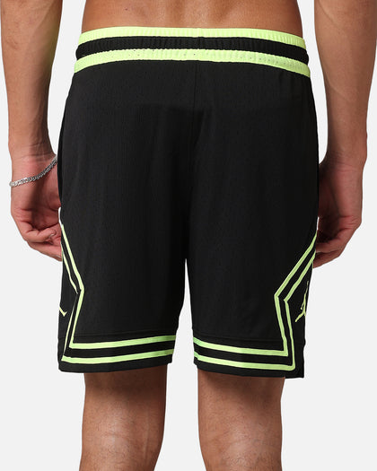 Jordan Dri-FIT Sport Diamond Shorts Black/Volt Glow
