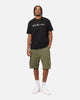 S Double Cargo Work Shorts Forest