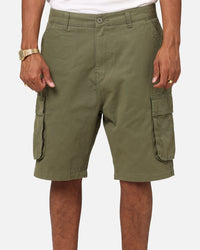 S Double Cargo Work Shorts Forest
