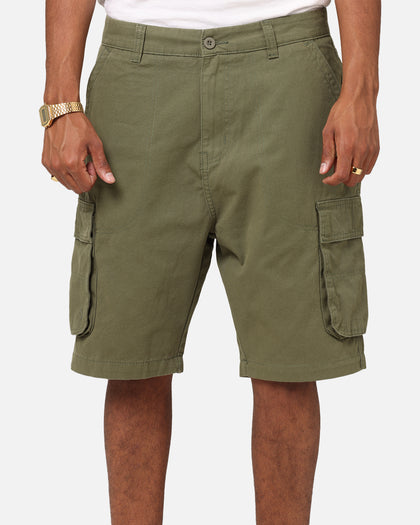 S Double Cargo Work Shorts Forest