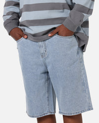 S Double Denim Standard Shorts Super Light