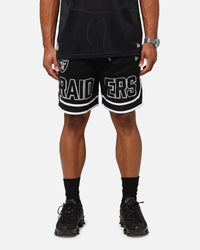New Era Las Vegas Raiders NFL Graphic Shorts Black