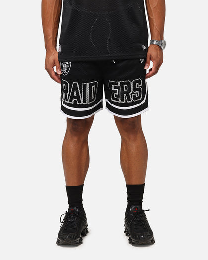 New Era Las Vegas Raiders NFL Graphic Shorts Black