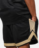 New Era San Francisco 49ers NFL Graphic Shorts Black