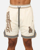 New Era Los Angeles Dodgers Mesh Shorts Light Beige