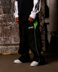 Loiter X WWE DX Generation Track Pants Black/Green