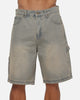 Carre Carpenter Jorts Sunfade Grey