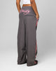 Ed Hardy Women's Nylon Sports Pant Grey/Pink