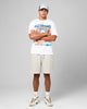 Ed Hardy Skull Fleece Shorts Grey Marle