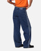 Adidas Women's Denim 3-Stripes Track Pants Indigo Denim