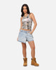 XXIII Women's Control Denim Skort Denim Blue