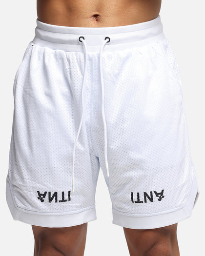 The Anti Order Post Season Basketball Shorts White/Black