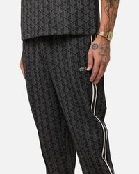 Lacoste Core Originals Monogram Track Pants Black/Graphite