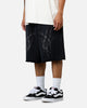 Saint Morta Warrior Baggy Sweat Shorts Washed Black