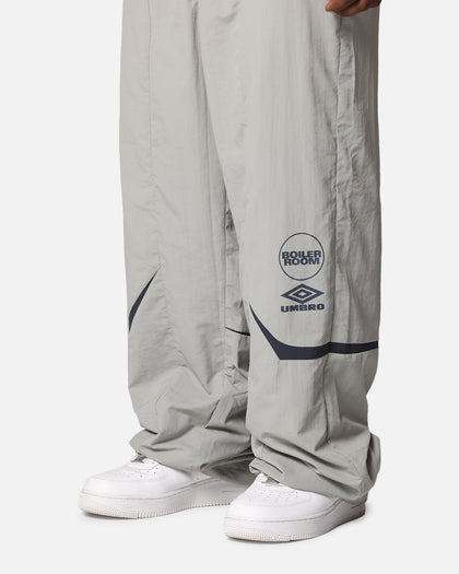 Boiler Room X Umbro Shell Track Pants Grey