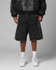 Loiter Goth Clique Jorts Black
