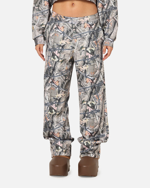 Ed Hardy Women's Camouflage Trackpants Real Tree Camo