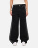 Adidas Women's Denim 3-Stripes Track Pants True Black Denim