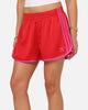 Adidas Women's Adicolor 3-Stripes Sprinter Shorts Scarlet/Fuchsia