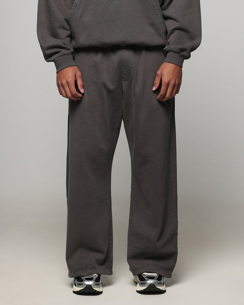 American Thrift Wide Leg Pants Washed Charcoal
