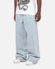 Ed Hardy Dragon Ultra Wide Leg Jeans Light Wash Blue