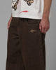 Loiter Star Born Selvedge Denim Jeans Brown