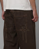 Loiter Star Born Selvedge Denim Jeans Brown