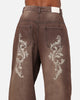 Saint Morta Umbra Baroque Jeans Dark Earth